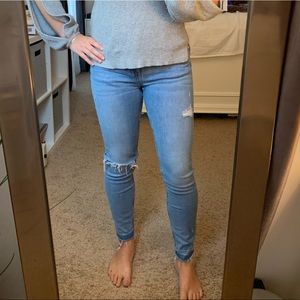 Zara Light Wash Jeans